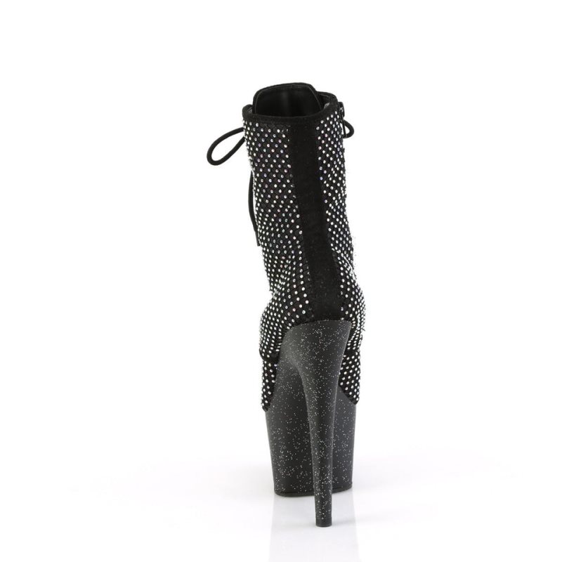 Pleaser Adore-1020RM Laarzen Dames Zwart | YSBUD-BE