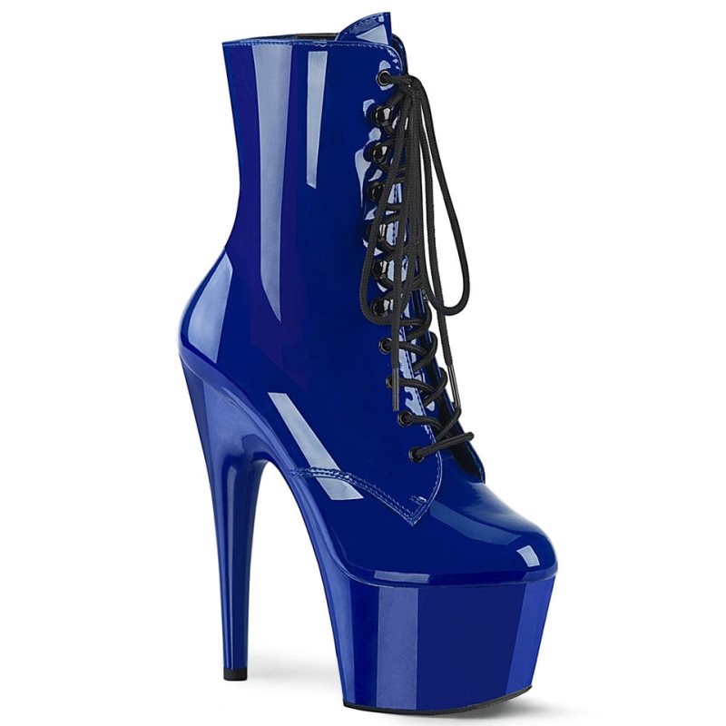 Pleaser Adore-1020 Laarzen Dames Blauw | SIWPO-BE