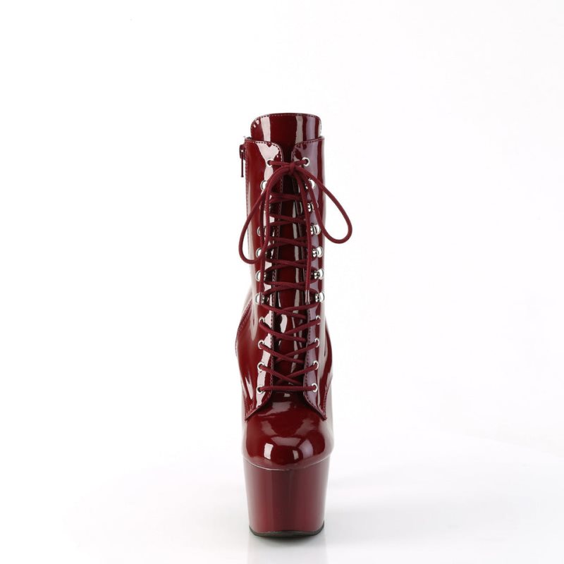 Pleaser Adore-1020 Laarzen Dames Bordeaux | LFICY-BE