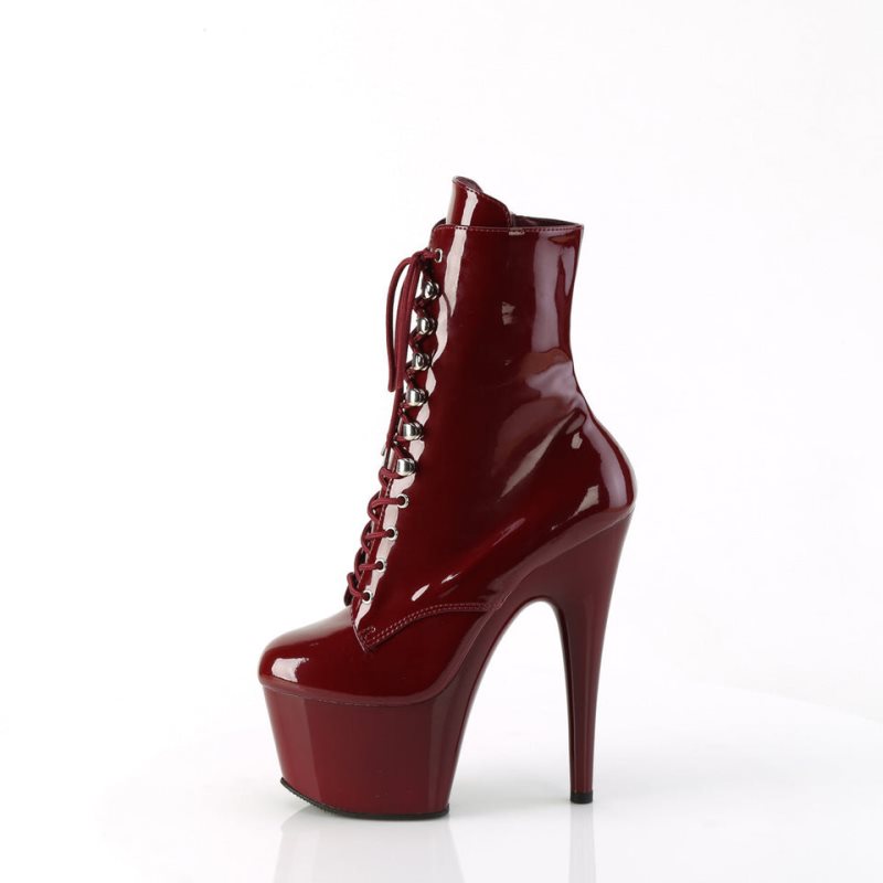 Pleaser Adore-1020 Laarzen Dames Bordeaux | LFICY-BE