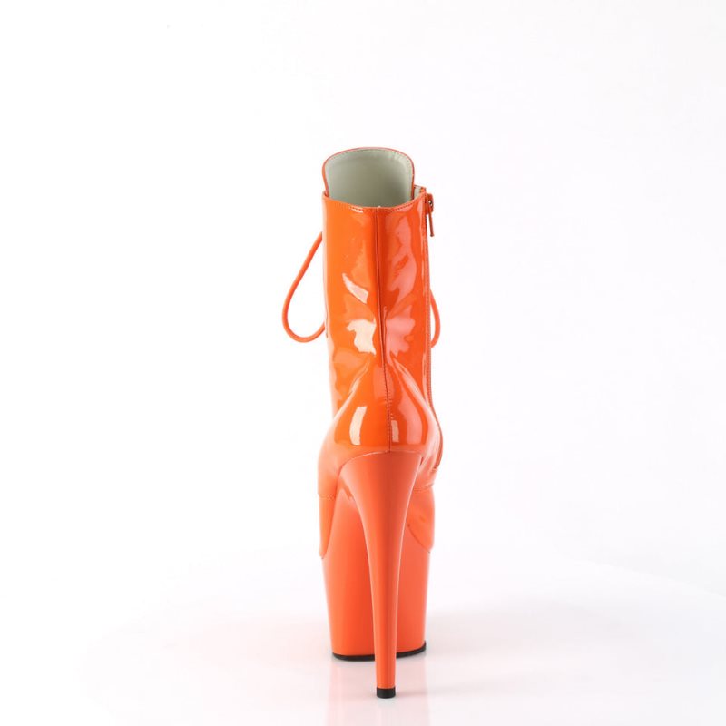 Pleaser Adore-1020 Laarzen Dames Oranje | EWQZD-BE
