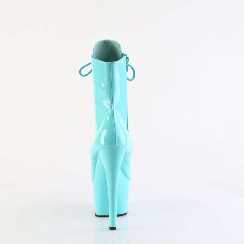 Pleaser Adore-1020 Laarzen Dames Turquoise | DHVQG-BE