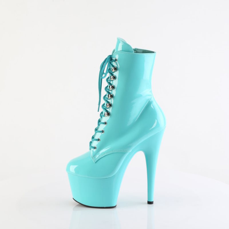 Pleaser Adore-1020 Laarzen Dames Turquoise | DHVQG-BE