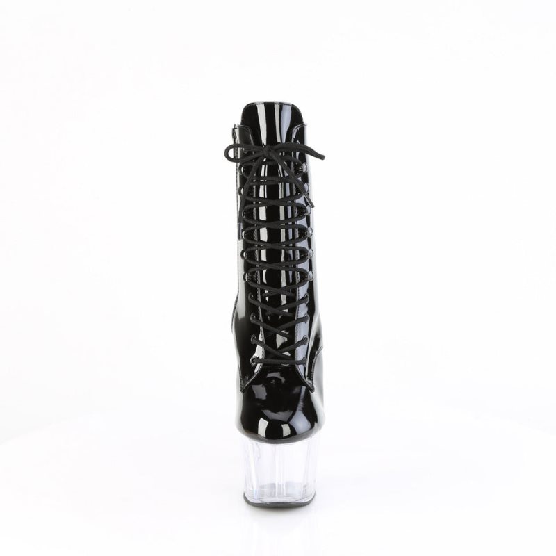 Pleaser Adore-1020 Laarzen Dames Zwart | KBLDT-BE