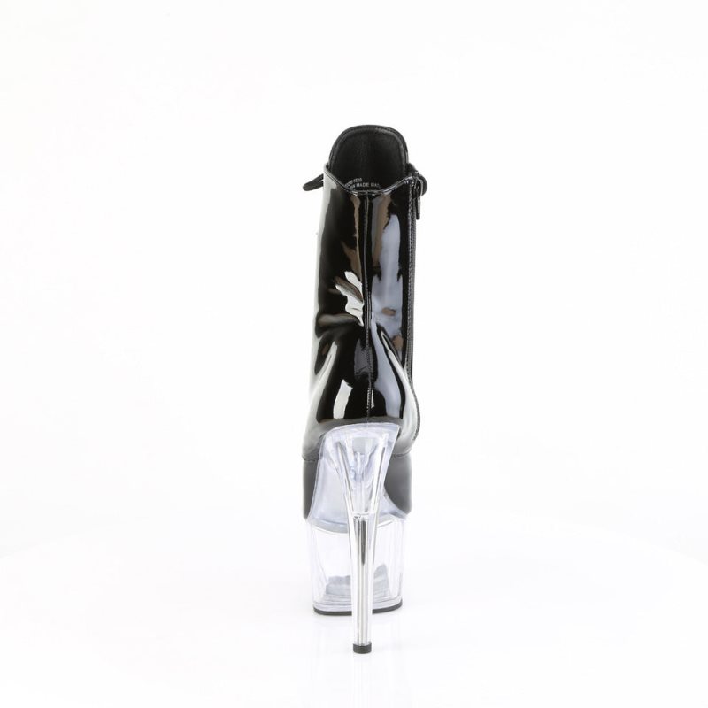 Pleaser Adore-1020 Laarzen Dames Zwart | KBLDT-BE
