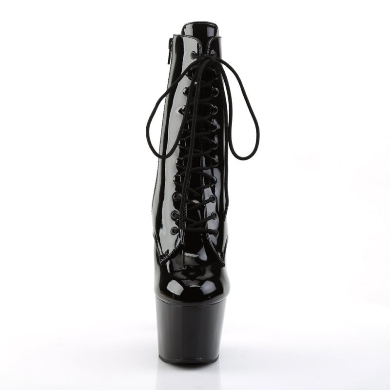 Pleaser Adore-1020 Laarzen Dames Zwart | QEKCX-BE