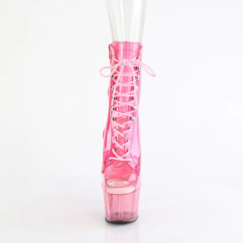 Pleaser Adore-1021C-T Laarzen Dames Roze | HQFMI-BE