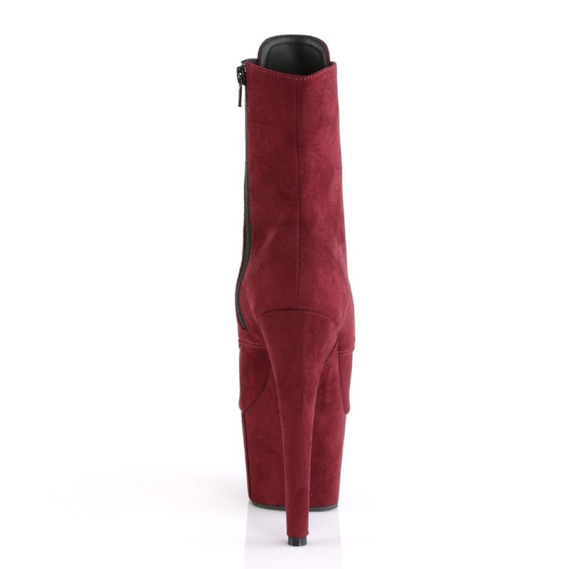 Pleaser Adore-1021FS Laarzen Dames Bordeaux | QWKXC-BE