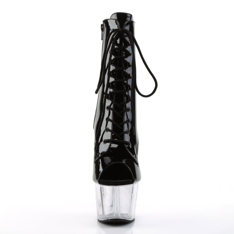 Pleaser Adore-1021 Laarzen Dames Zwart | HQCRK-BE