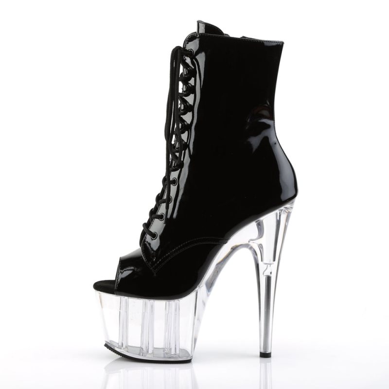 Pleaser Adore-1021 Laarzen Dames Zwart | HQCRK-BE