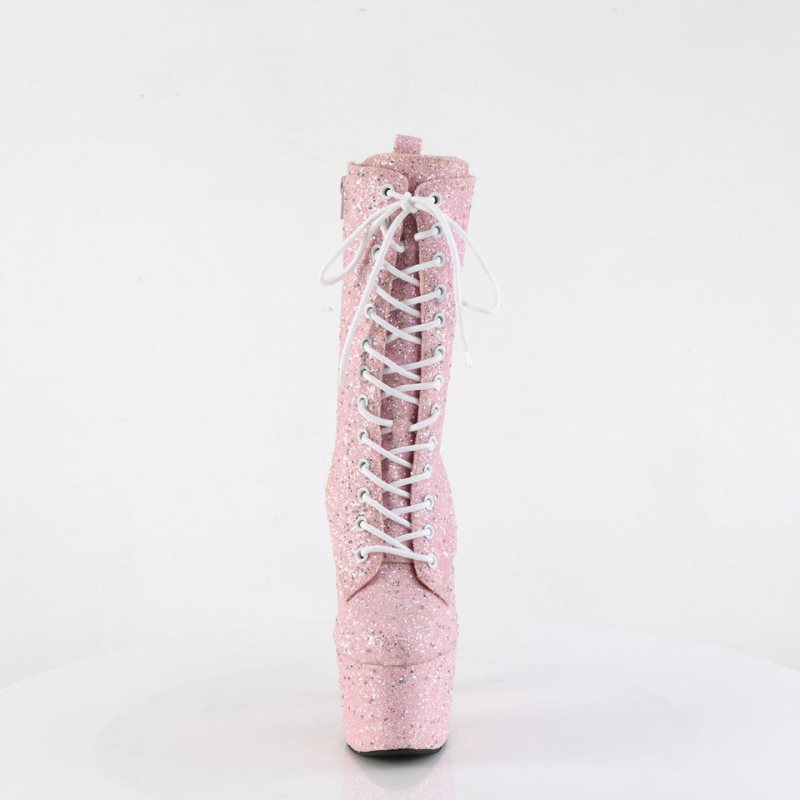 Pleaser Adore-1040GR Laarzen Dames Roze | CSDKM-BE