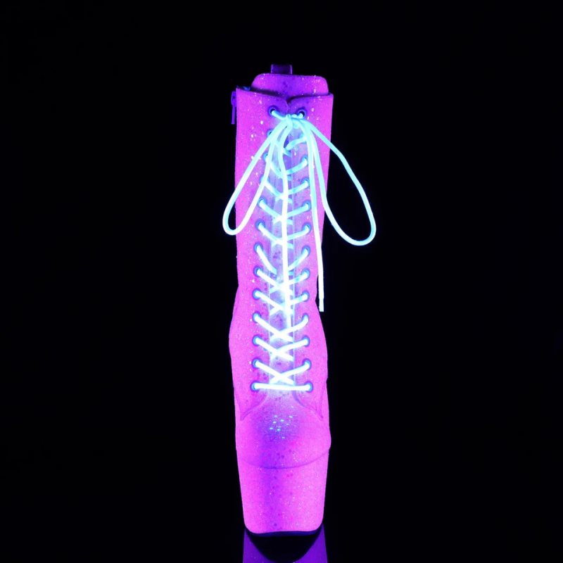 Pleaser Adore-1040-IG Laarzen Dames Roze | EGYXQ-BE
