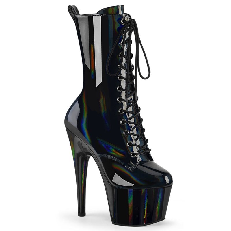 Pleaser Adore-1040WR-HG Laarzen Dames Zwart | XJMLG-BE