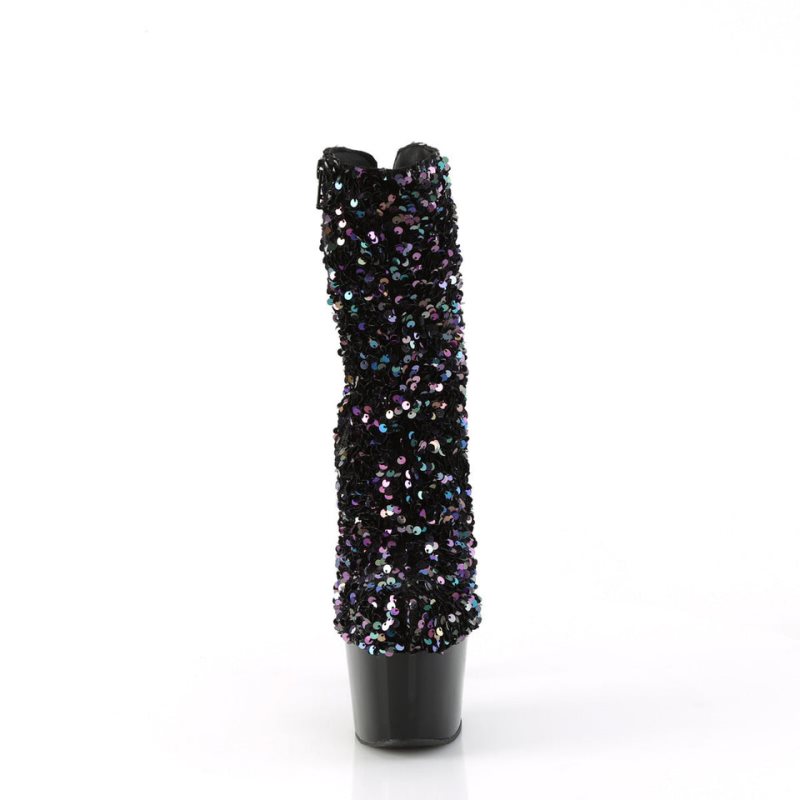 Pleaser Adore-1042SQ Laarzen Dames Zwart | VXMAP-BE