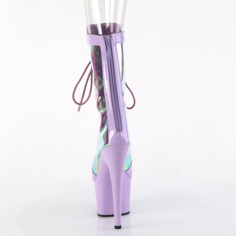 Pleaser Adore-1047 Laarzen Dames Paars | CHUFD-BE