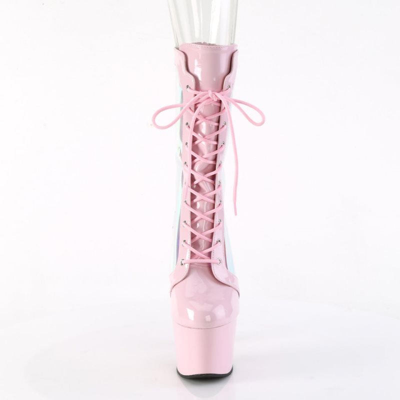 Pleaser Adore-1047 Laarzen Dames Roze | BKMLN-BE
