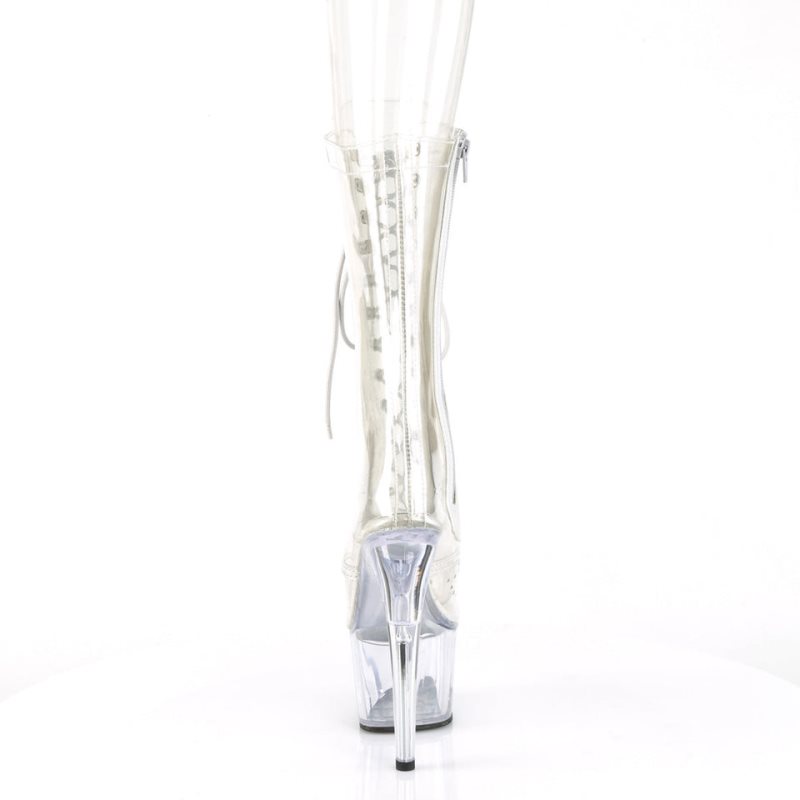 Pleaser Adore-1050C Laarzen Dames Clear | CLOFZ-BE