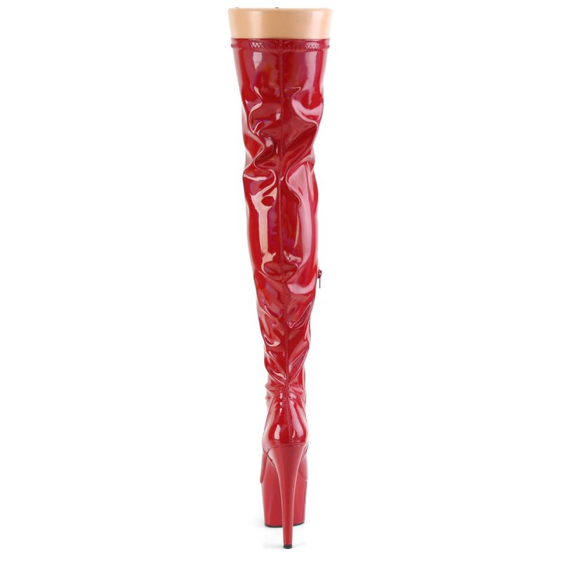 Pleaser Adore-3000HWR Hoge Hakken Dames Rood | LPMSI-BE