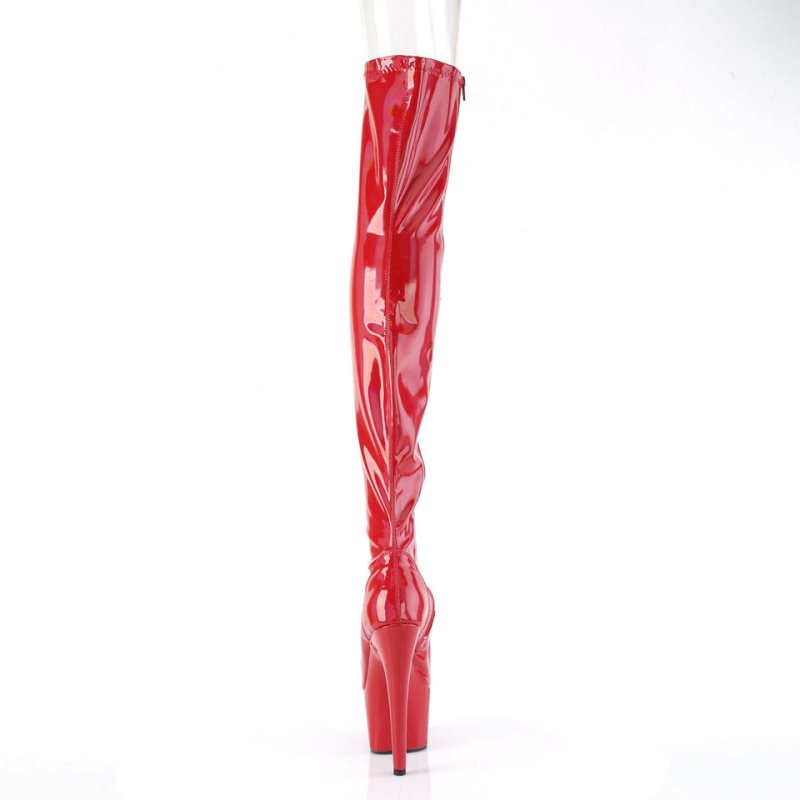 Pleaser Adore-3011HWR Hoge Hakken Dames Rood | HBIER-BE