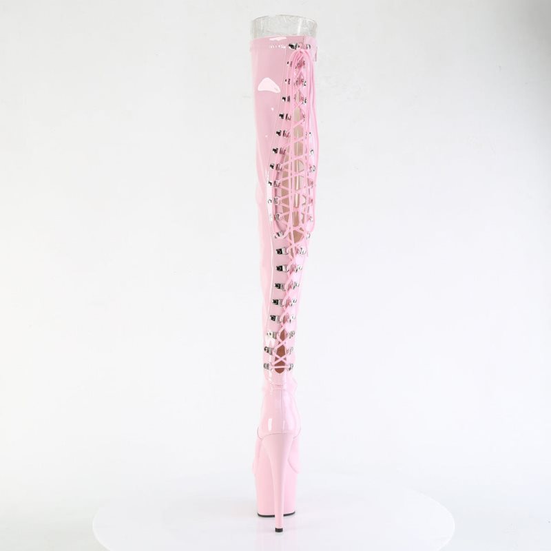 Pleaser Adore-3063 Hoge Hakken Dames Roze | OHWSK-BE