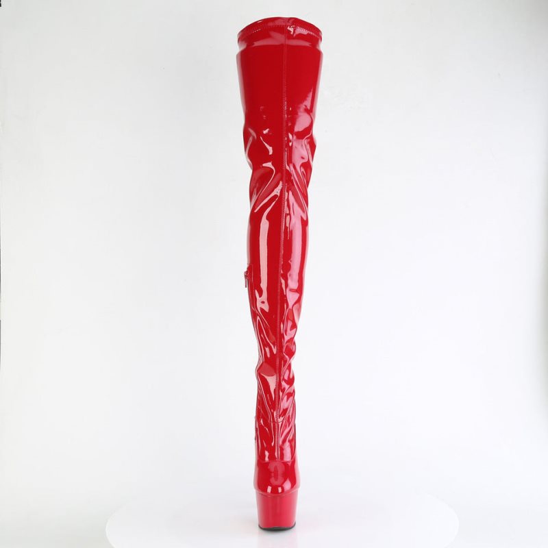 Pleaser Adore-4000 Hoge Hakken Dames Rood | SDYPH-BE