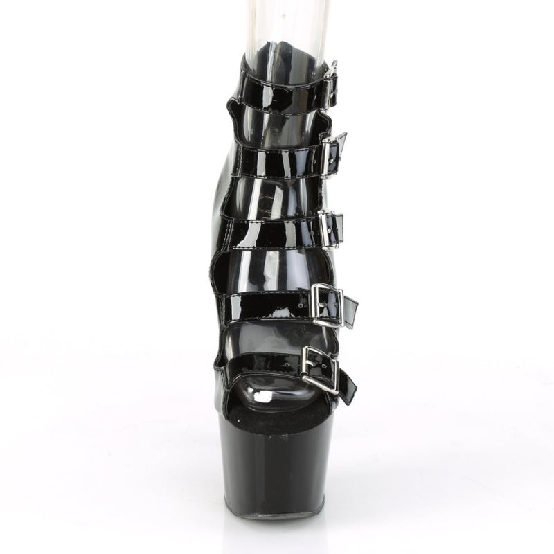 Pleaser Adore-700-33 Laarzen Dames Zwart | YIHKD-BE