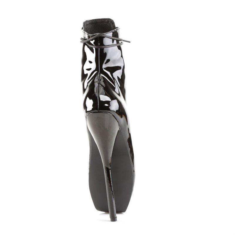 Pleaser Ballet-1020 Laarzen Dames Zwart | ZOYGF-BE