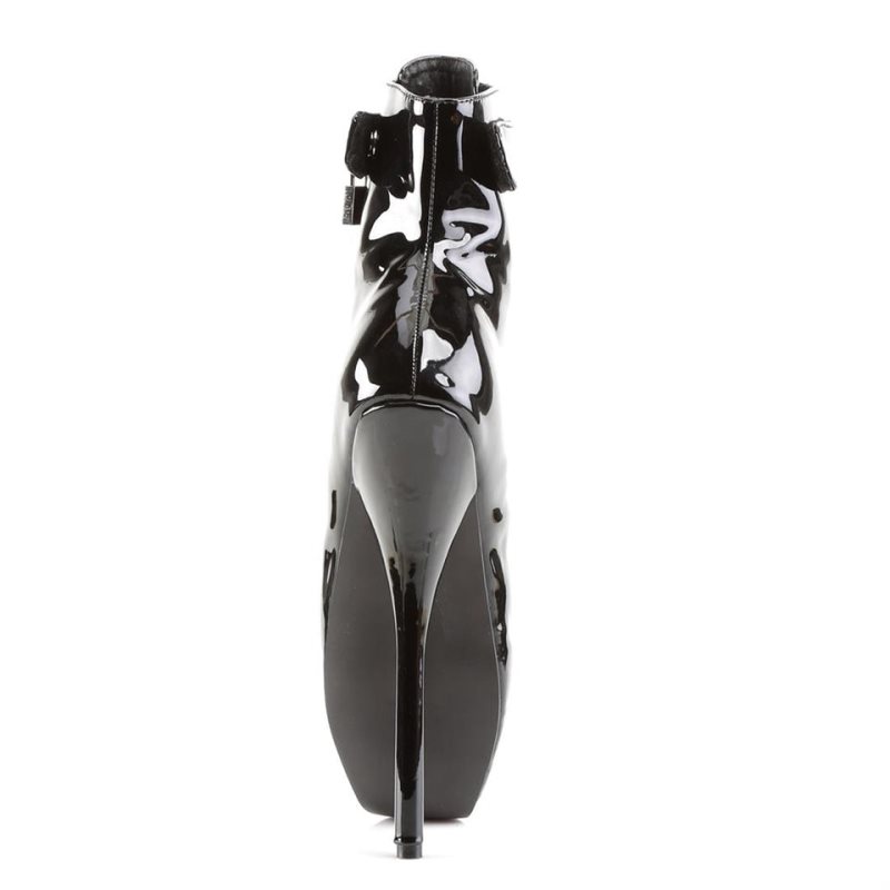 Pleaser Ballet-1025 Laarzen Dames Zwart | ZKMDO-BE