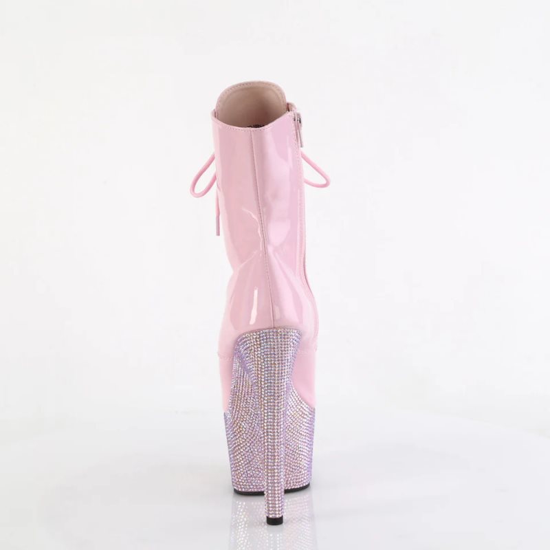 Pleaser Bejeweled-1021-7 Laarzen Dames Roze | PUMLQ-BE