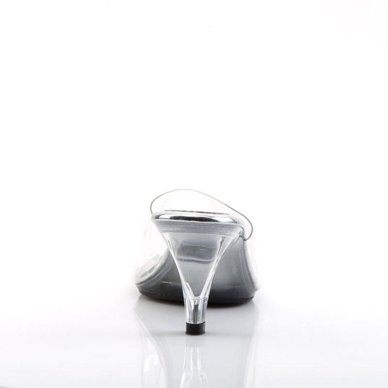 Pleaser Belle-301 Badslippers Dames Clear | DBKYV-BE