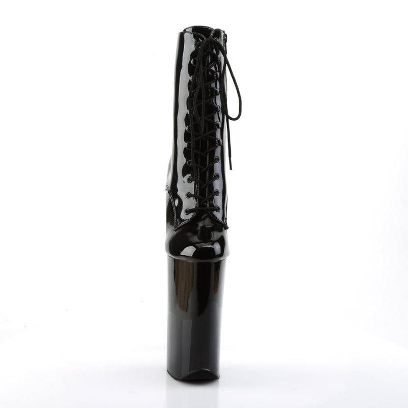 Pleaser Beyond-1020 Laarzen Dames Zwart | CVPXK-BE
