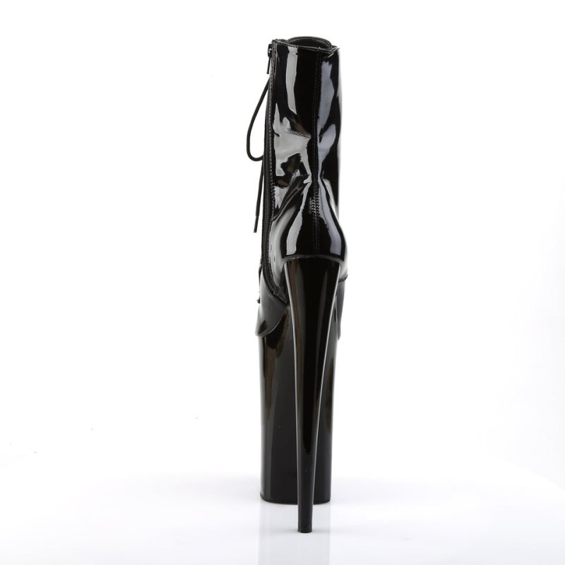 Pleaser Beyond-1020 Laarzen Dames Zwart | CVPXK-BE