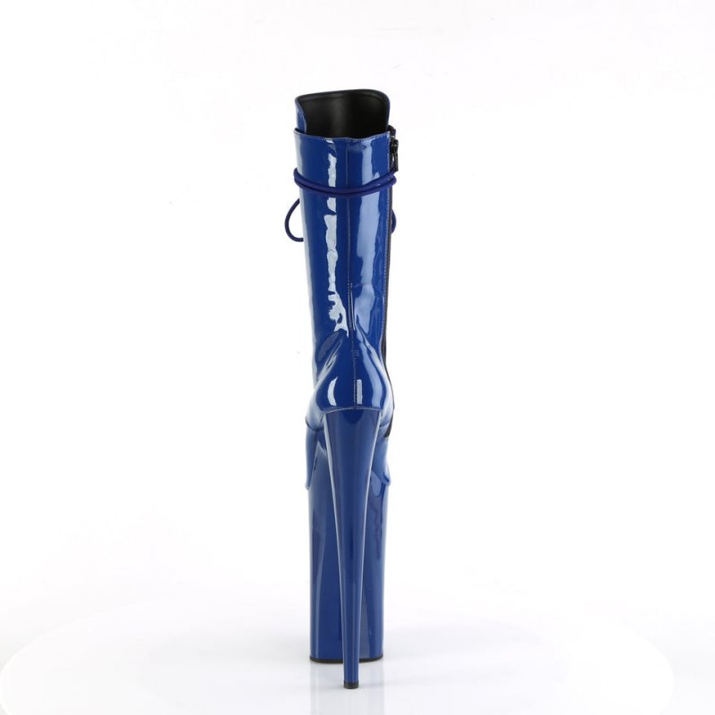 Pleaser Beyond-1050 Laarzen Dames Blauw | IZLCD-BE