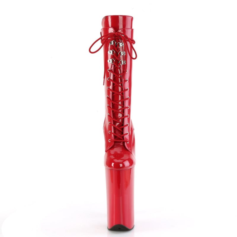 Pleaser Beyond-1050 Laarzen Dames Rood | VWCXO-BE