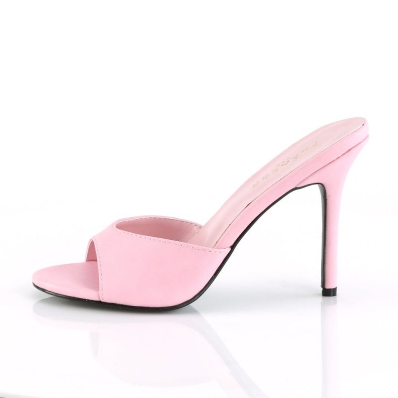 Pleaser Classique-01 Badslippers Dames Roze | YAETV-BE