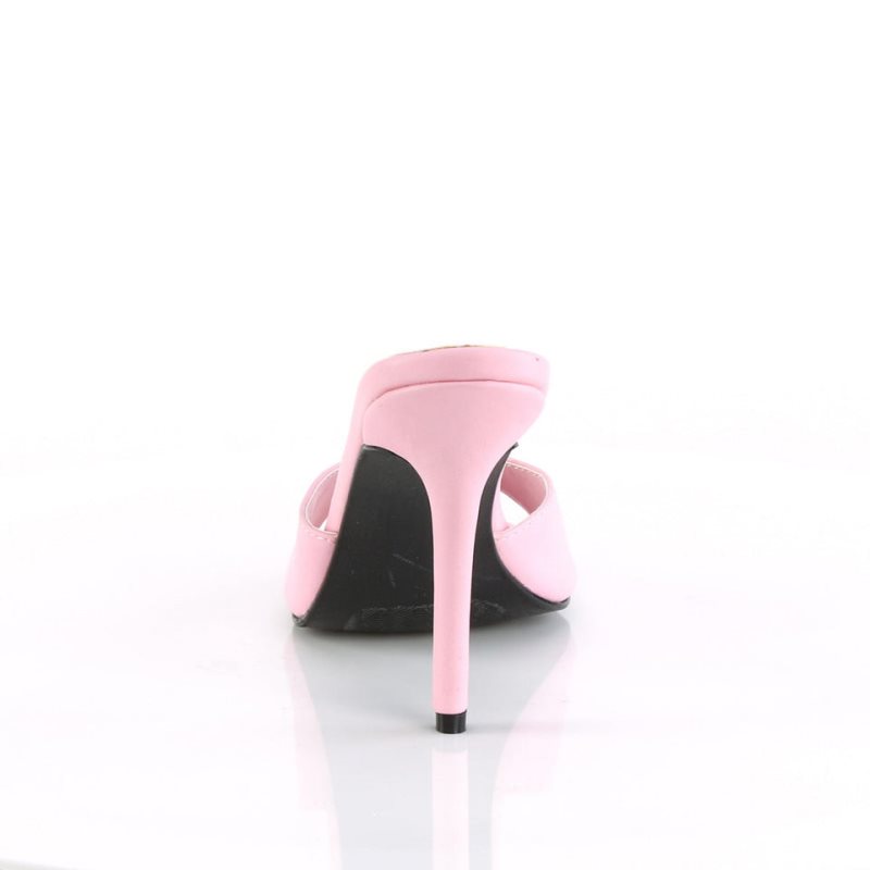 Pleaser Classique-01 Badslippers Dames Roze | YAETV-BE