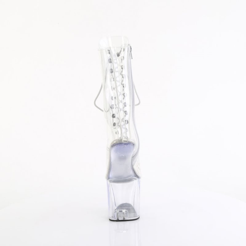 Pleaser Craze-1040C Laarzen Dames Clear | HIGWL-BE