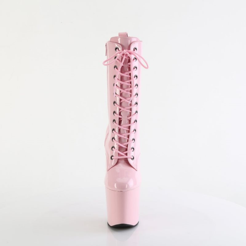 Pleaser Craze-1040 Laarzen Dames Roze | AJVQY-BE