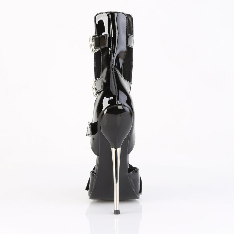 Pleaser Dagger-15 Laarzen Dames Zwart | JPGOX-BE