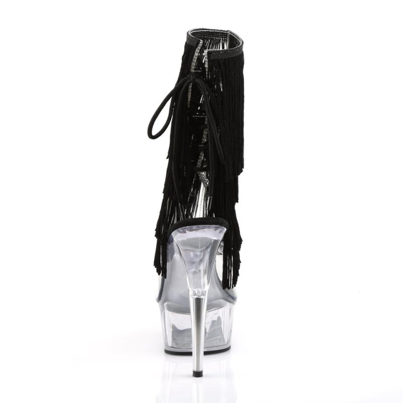 Pleaser Delight-1017TF Laarzen Dames Clear | ZUSQT-BE