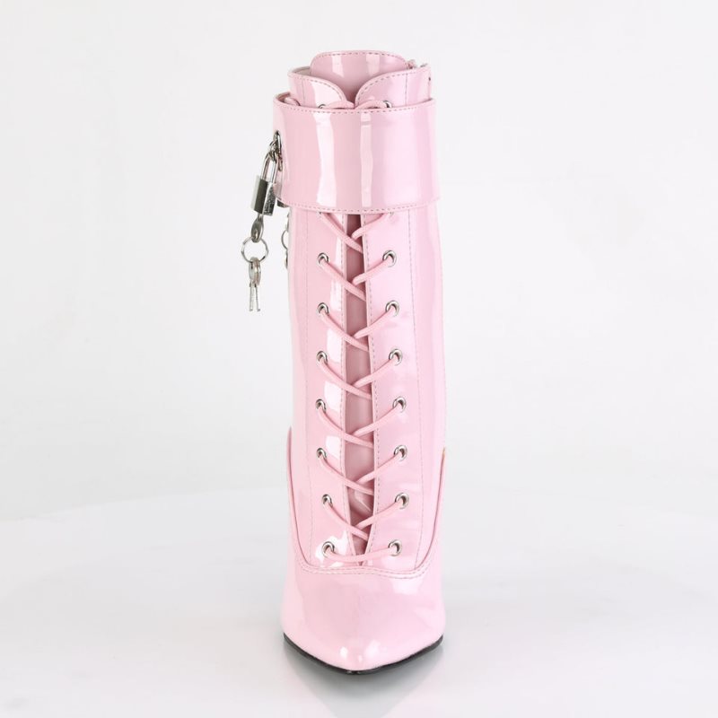 Pleaser Domina-1023 Laarzen Dames Roze | FHNVQ-BE