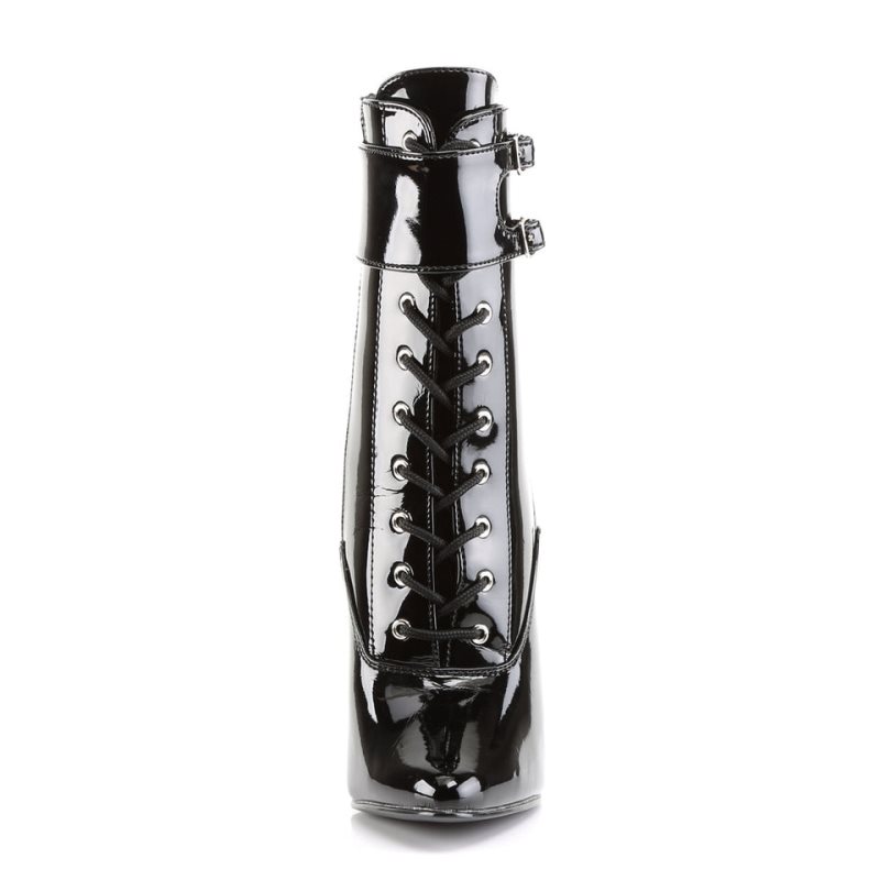 Pleaser Domina-1023 Laarzen Dames Zwart | CQEDT-BE