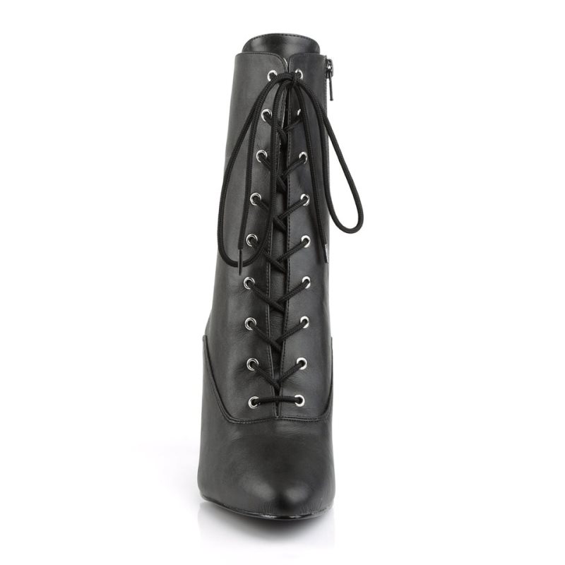 Pleaser Dream-1020 Vegan Leather Laarzen Dames Zwart | IODTX-BE