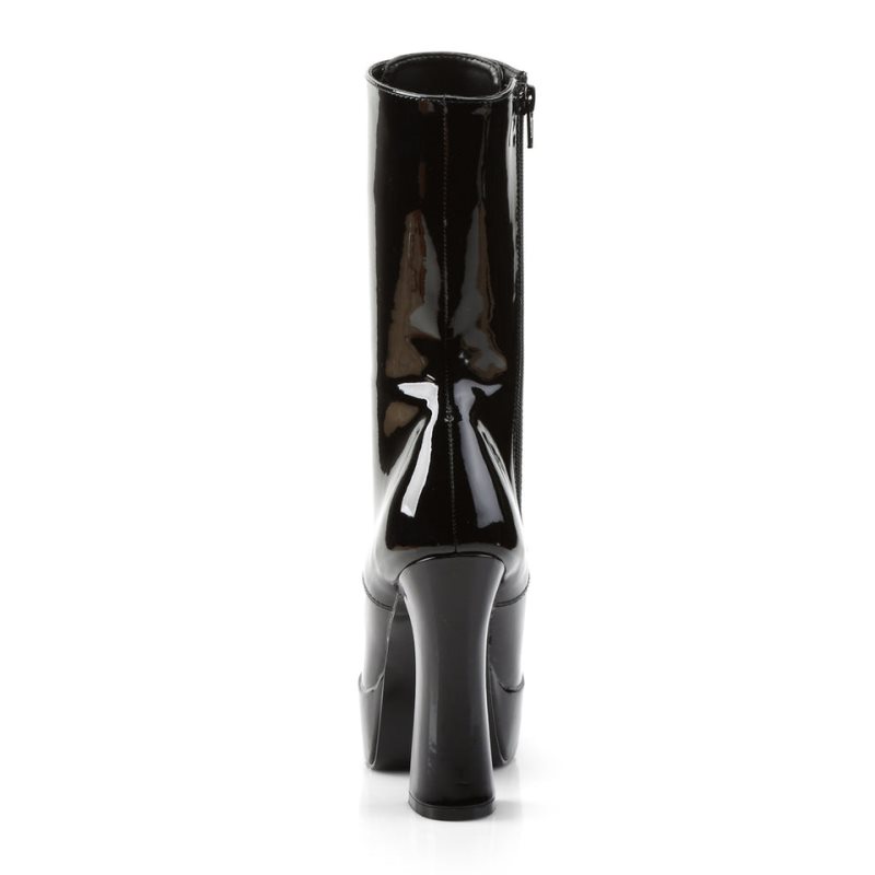 Pleaser Electra-1020 Laarzen Dames Zwart | HGFZB-BE