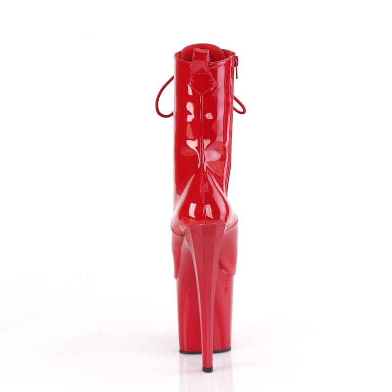 Pleaser Enchant-1040 Laarzen Dames Rood | FICBK-BE