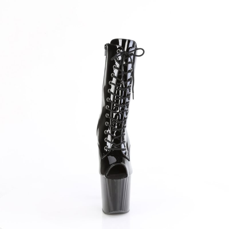 Pleaser Enchant-1041 Laarzen Dames Zwart | OZQKP-BE