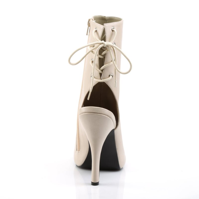 Pleaser Eve-102 Laarzen Dames Bruin | BEWJO-BE