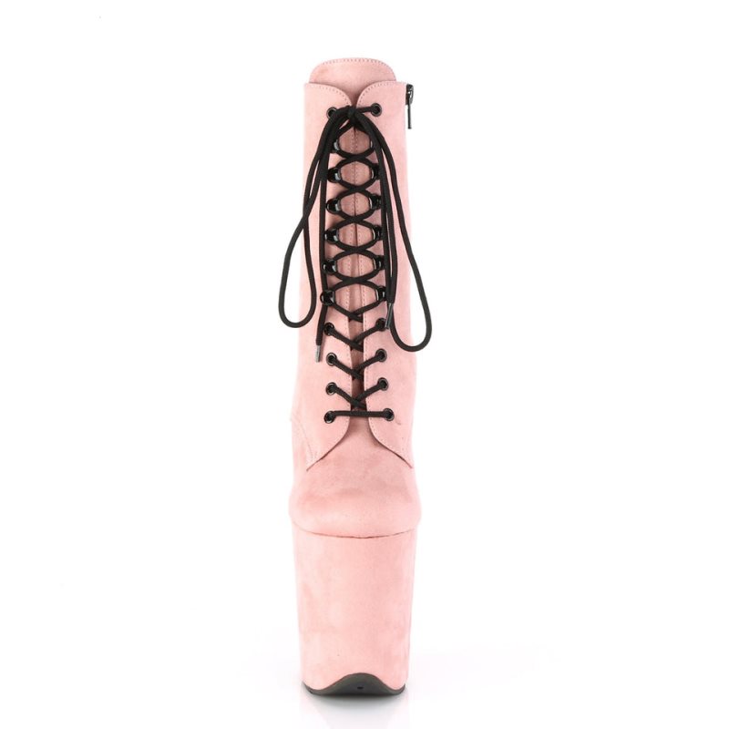 Pleaser Flamingo-1020FS Laarzen Dames Roze | HQSNG-BE
