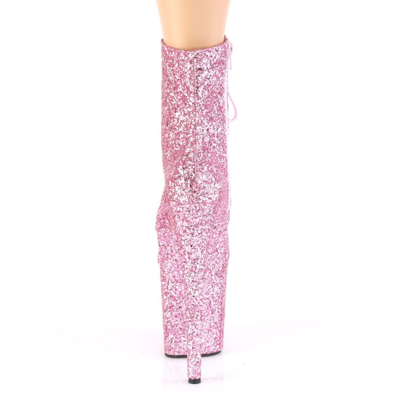 Pleaser Flamingo-1020GWR Laarzen Dames Roze | QSRCI-BE