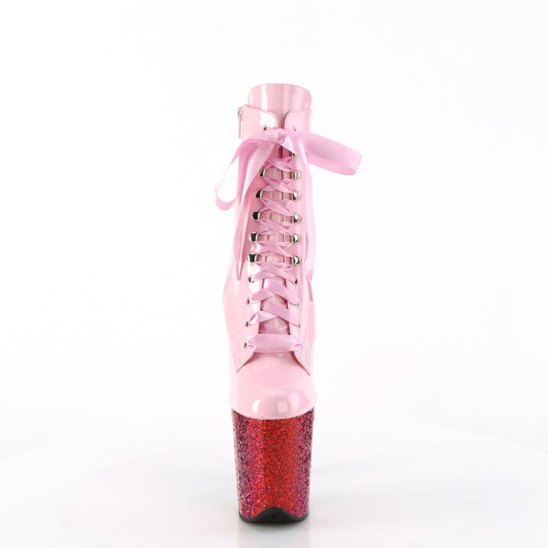 Pleaser Flamingo-1020HG Laarzen Dames Roze Gekleurd | IXBRF-BE